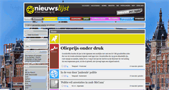 Desktop Screenshot of nieuwslijst.nl